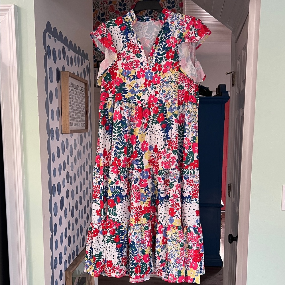 Floral Multicolor Dress